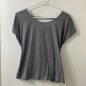 Lululemon open back shirt